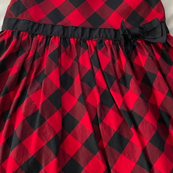 Carter's Girls Red Buffalo Check Dress Size 18M - Picture 7 of 11